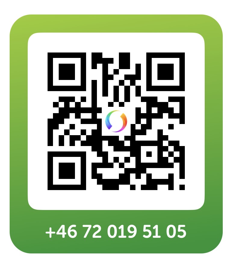 Swish QR code for dabidao donations